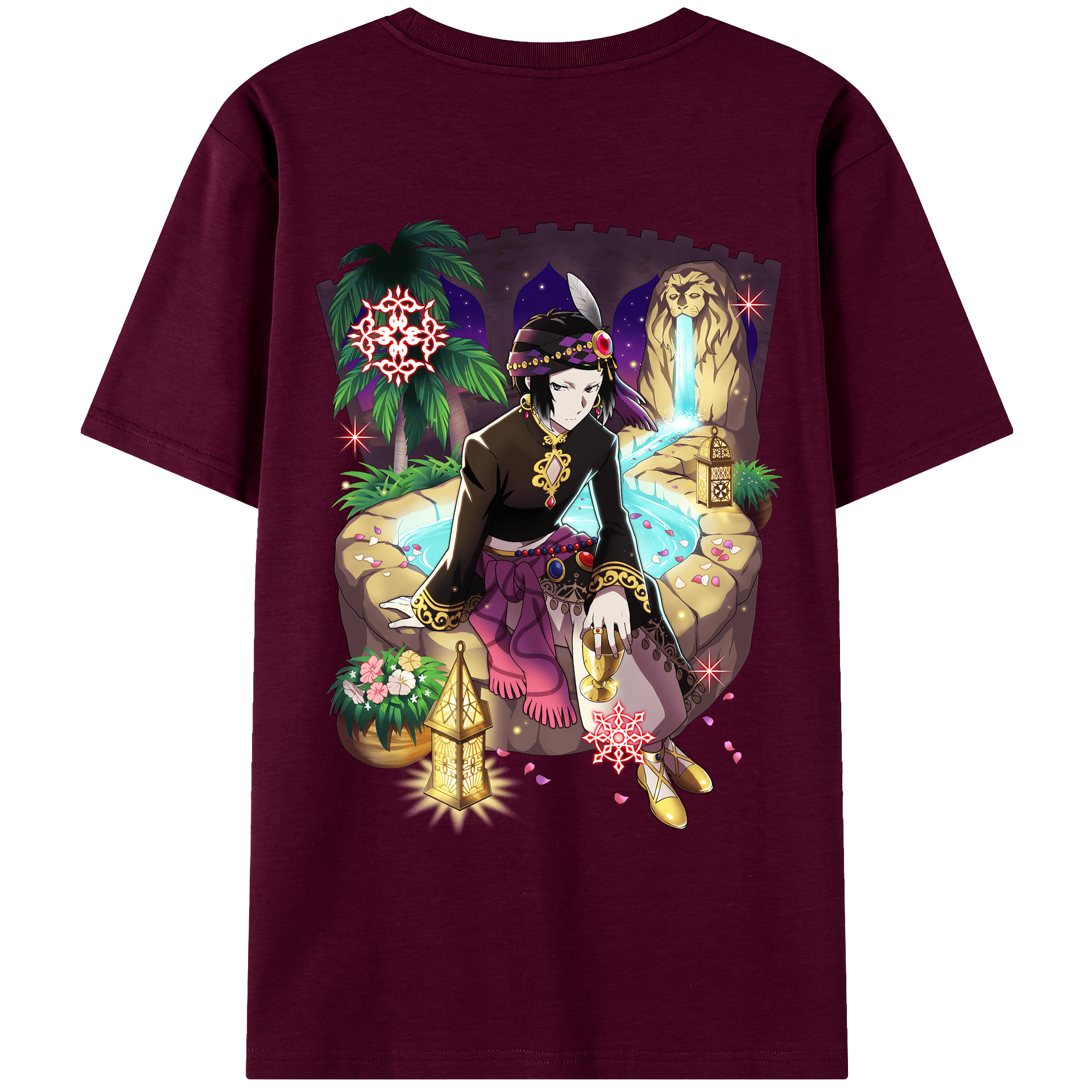 （画像用） 文豪ストレイドッグス Bungo Stray Dogs レディース半袖Tシャツ(バックプリント)